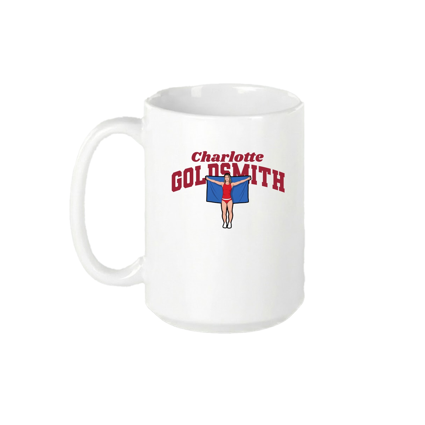 15oz Coffee Mug — Signature Arch in White