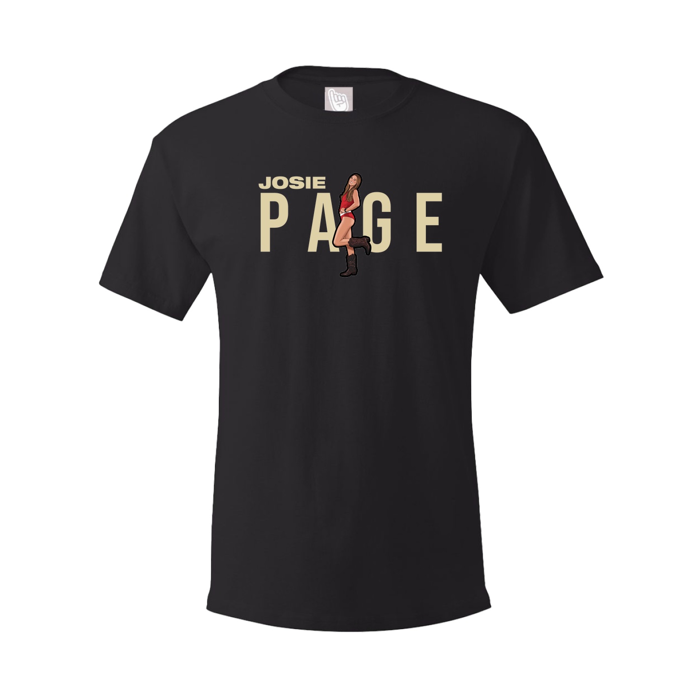 Youth Tee — Player Name in Black