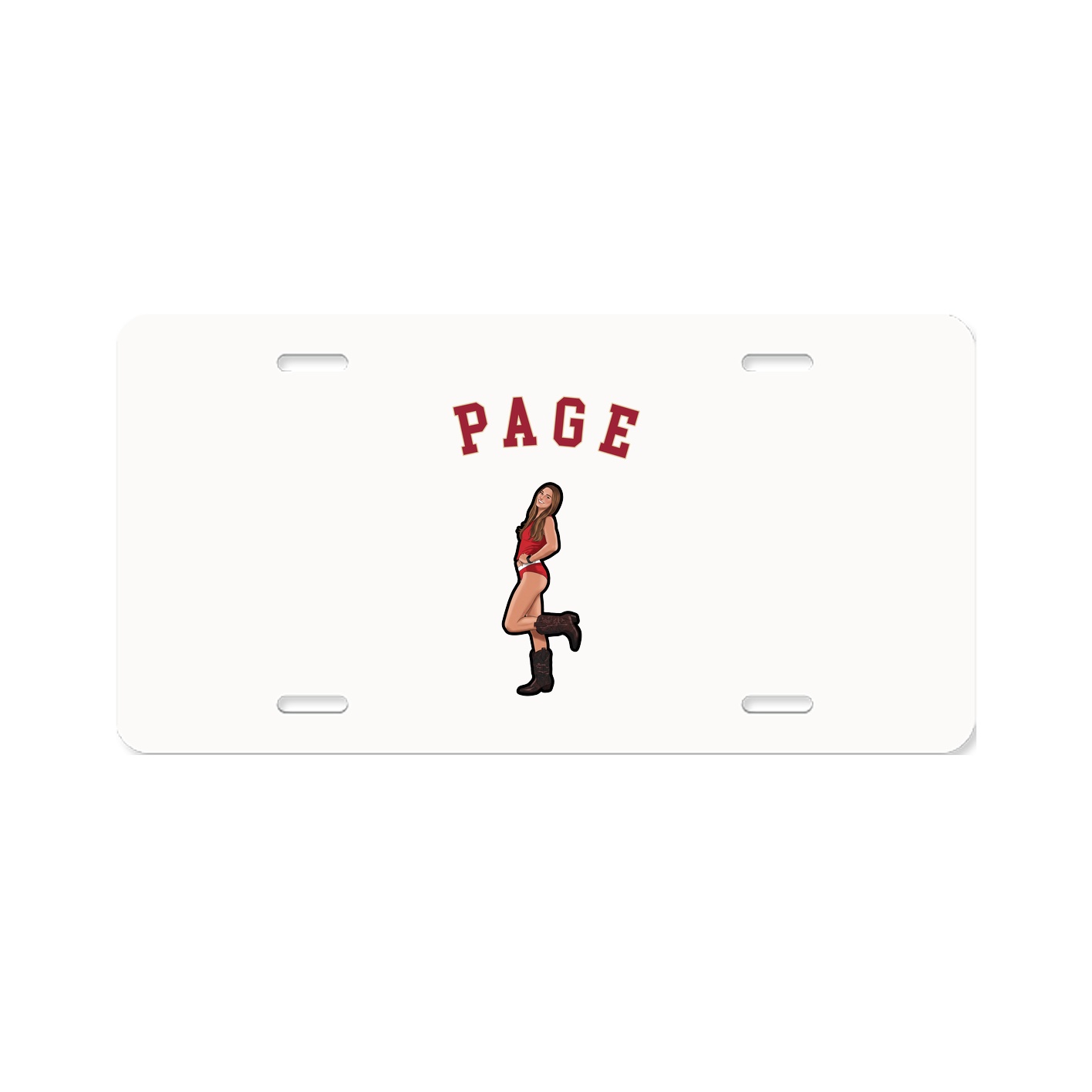 License Plate — Shirsey Arch in Classic