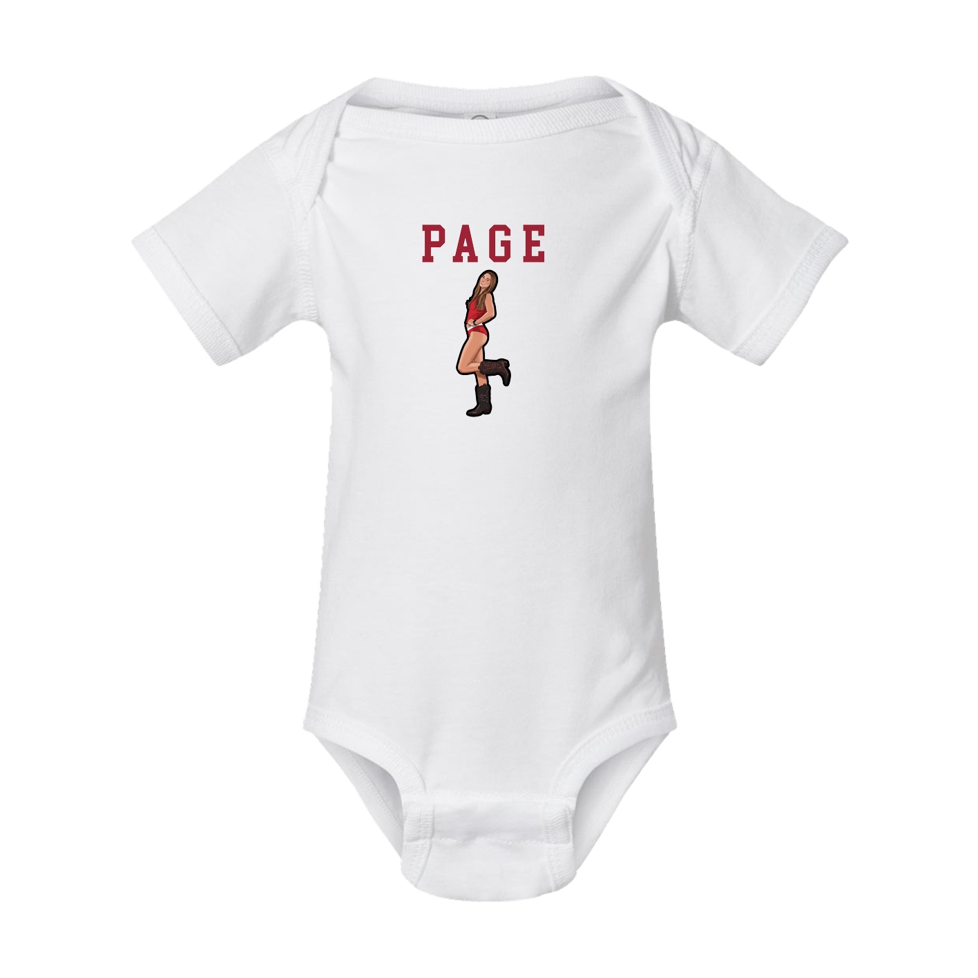 Baby Onesie — Shirsey in White