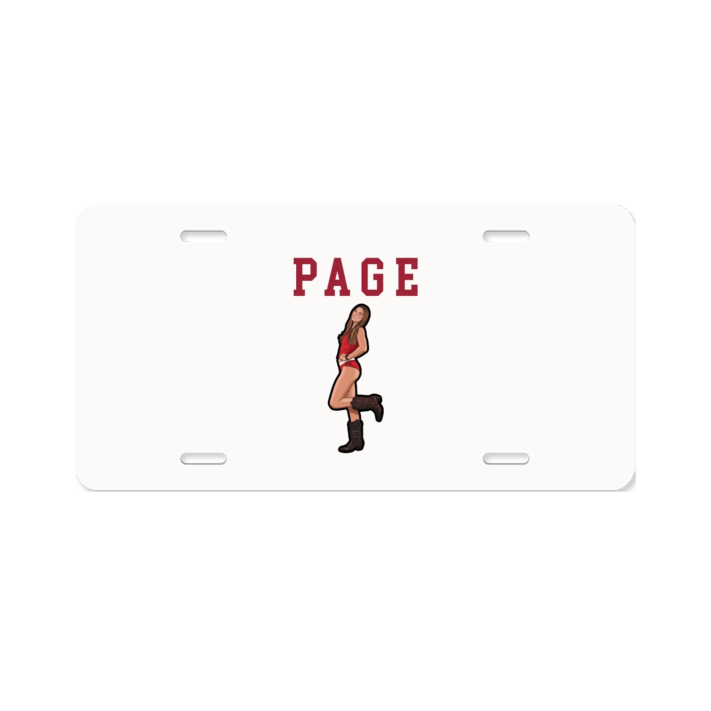 License Plate — Shirsey in Classic