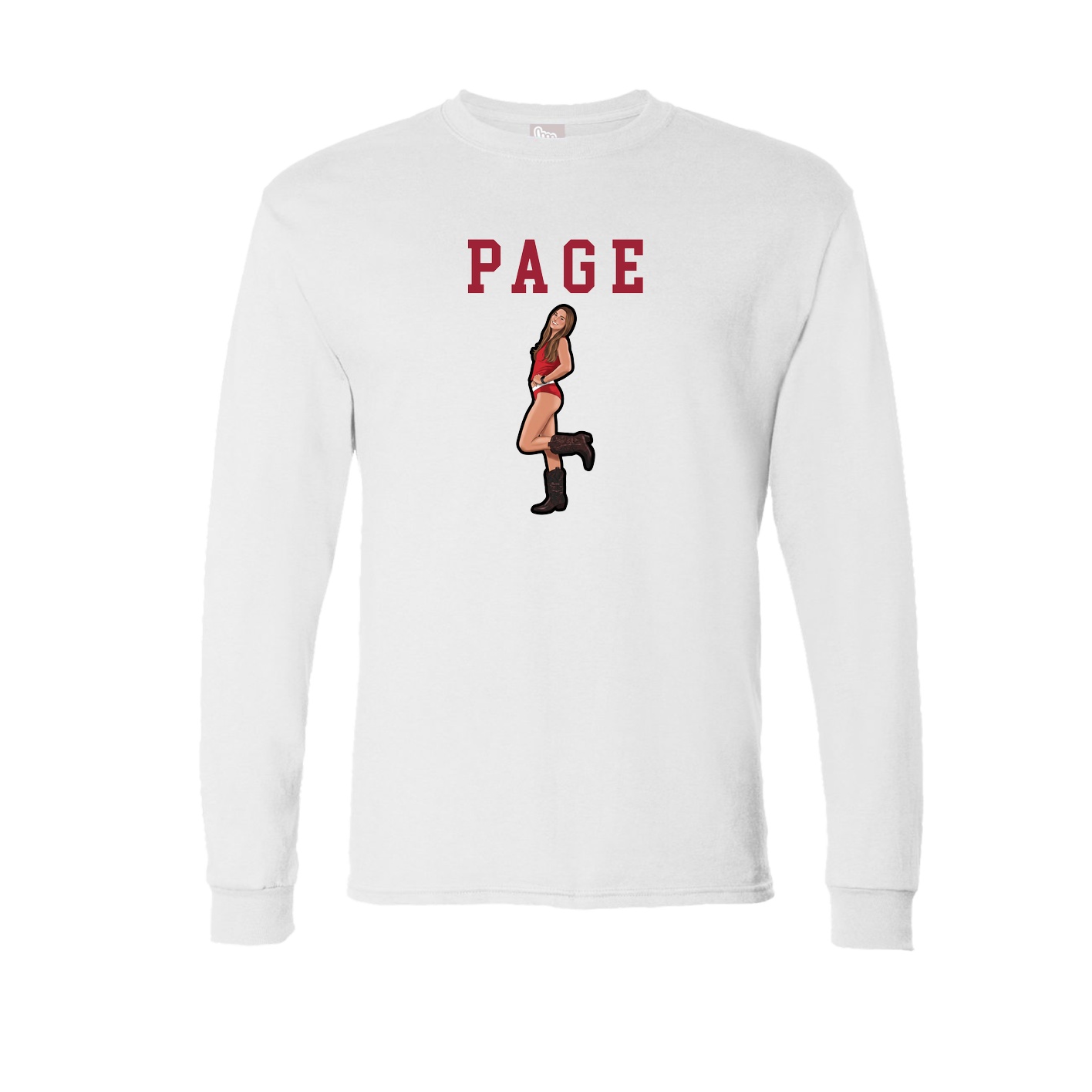 Long Sleeve Tee — Shirsey in White