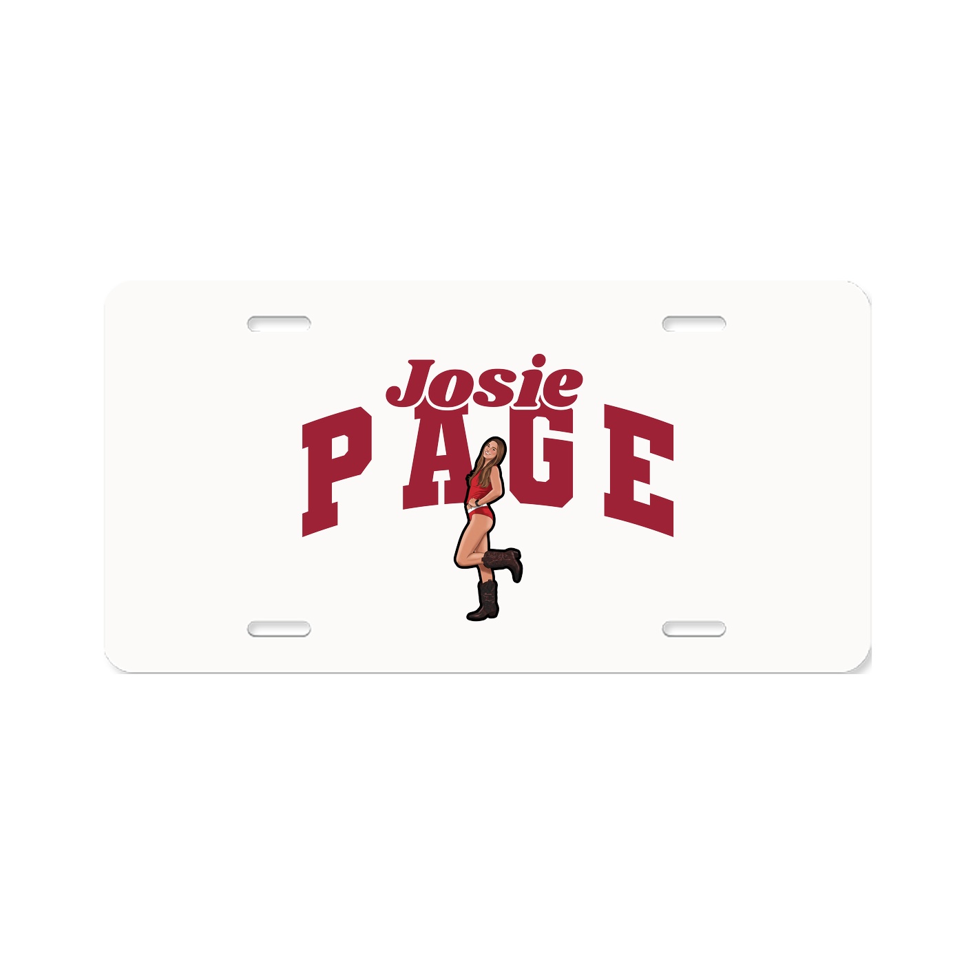 License Plate — Signature Arch in Classic