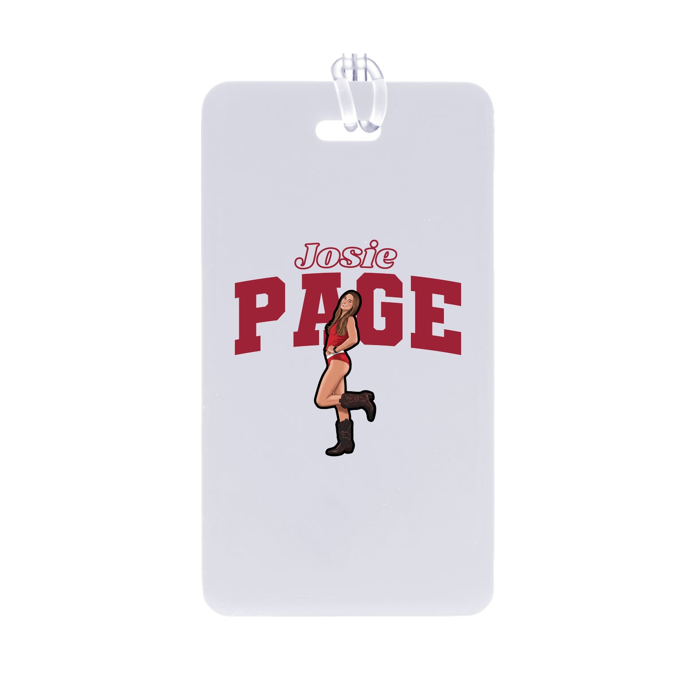 Bag Tag — Name Arch in Classic