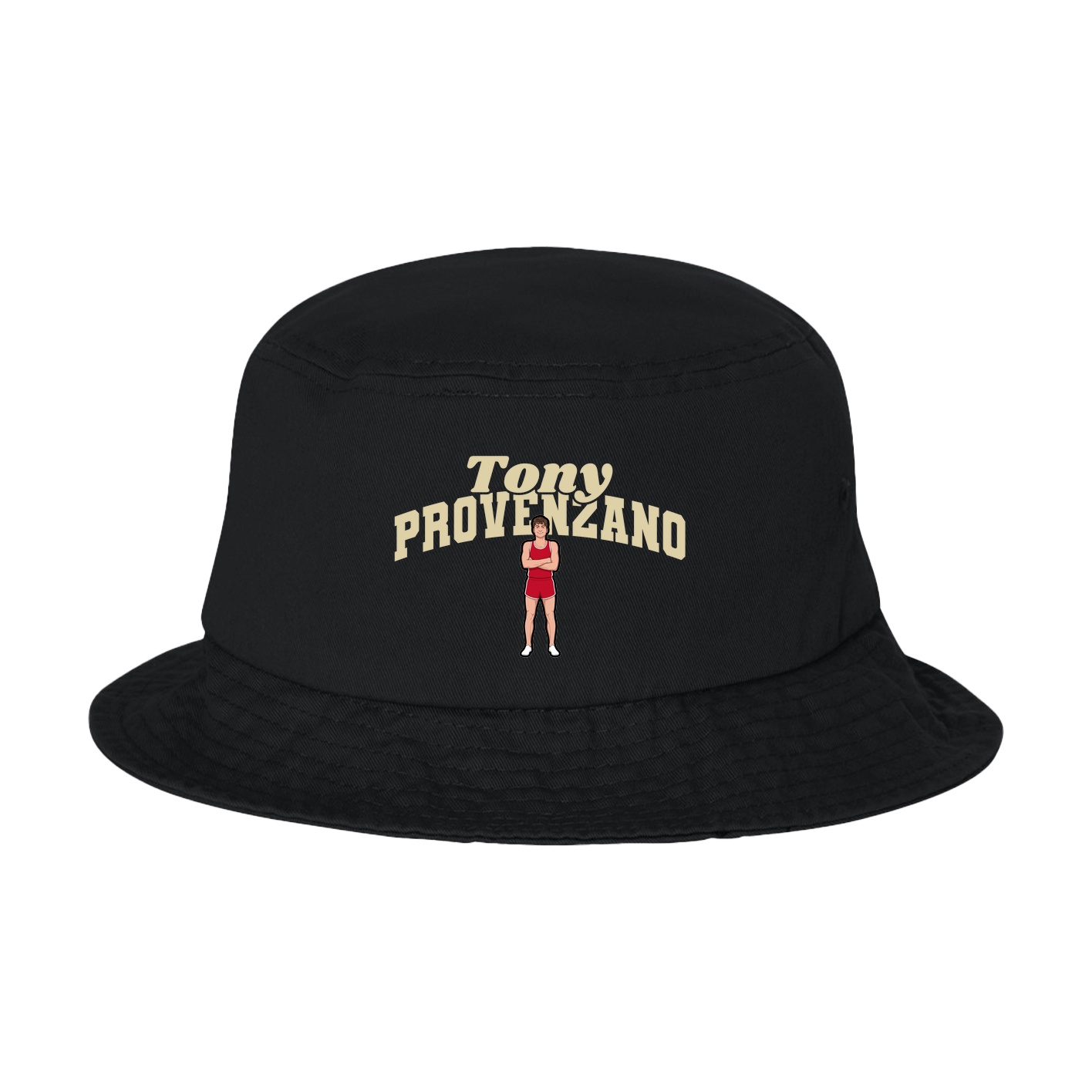 Bucket Cap — Signature Arch in Black