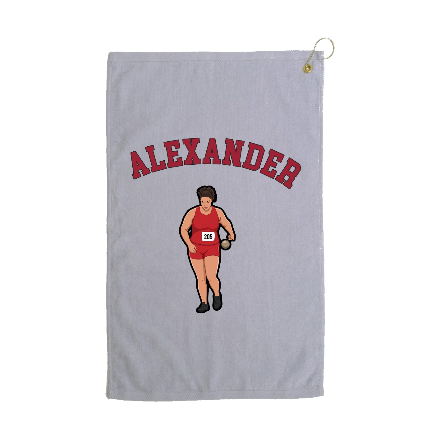 Golf Towel — Shirsey Arch in Grey