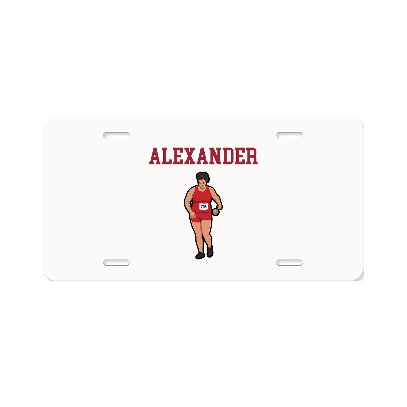 License Plate — Shirsey in Classic