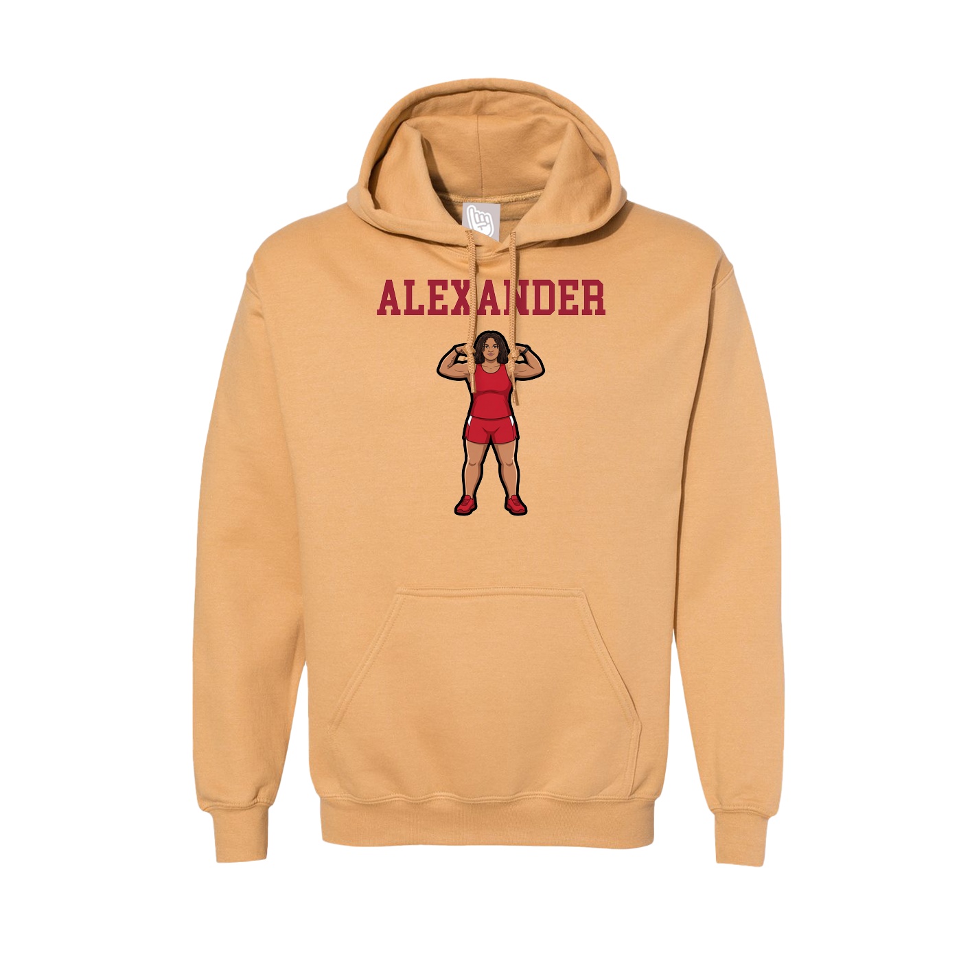 Hoodie — Shirsey in Vegas Gold