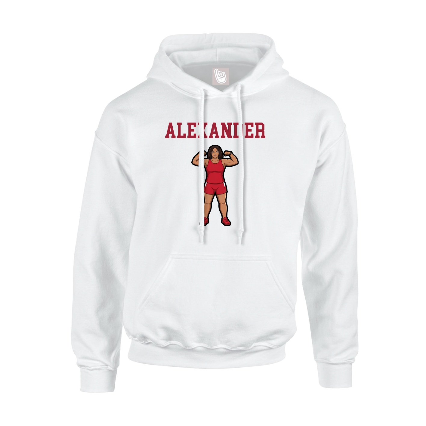 Youth Hoodie — Shirsey in White