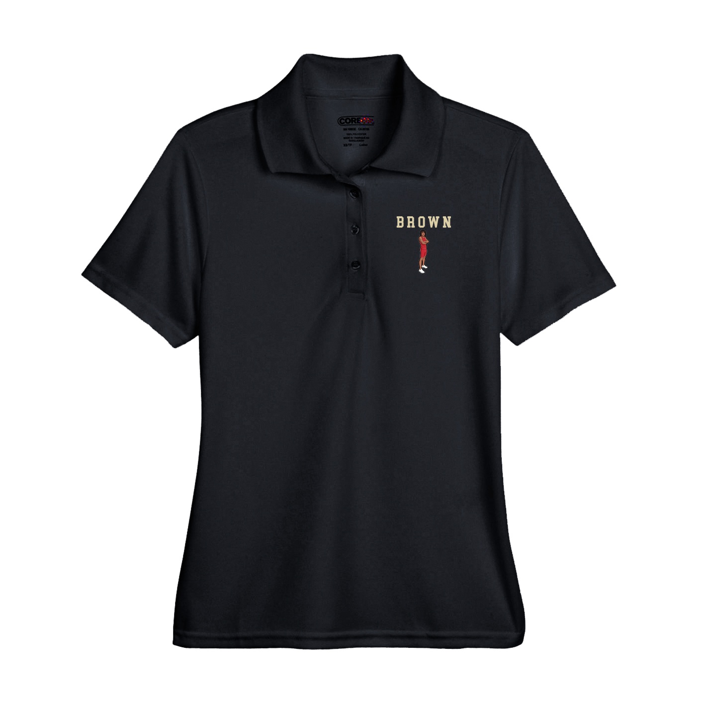 Performance Polo — Shirsey in Black