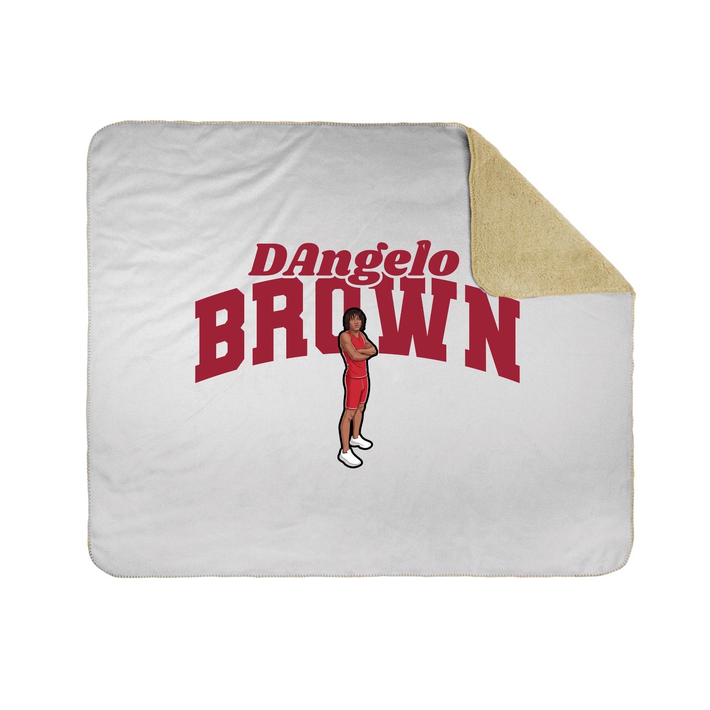 Throw Blanket — Signature Arch in White