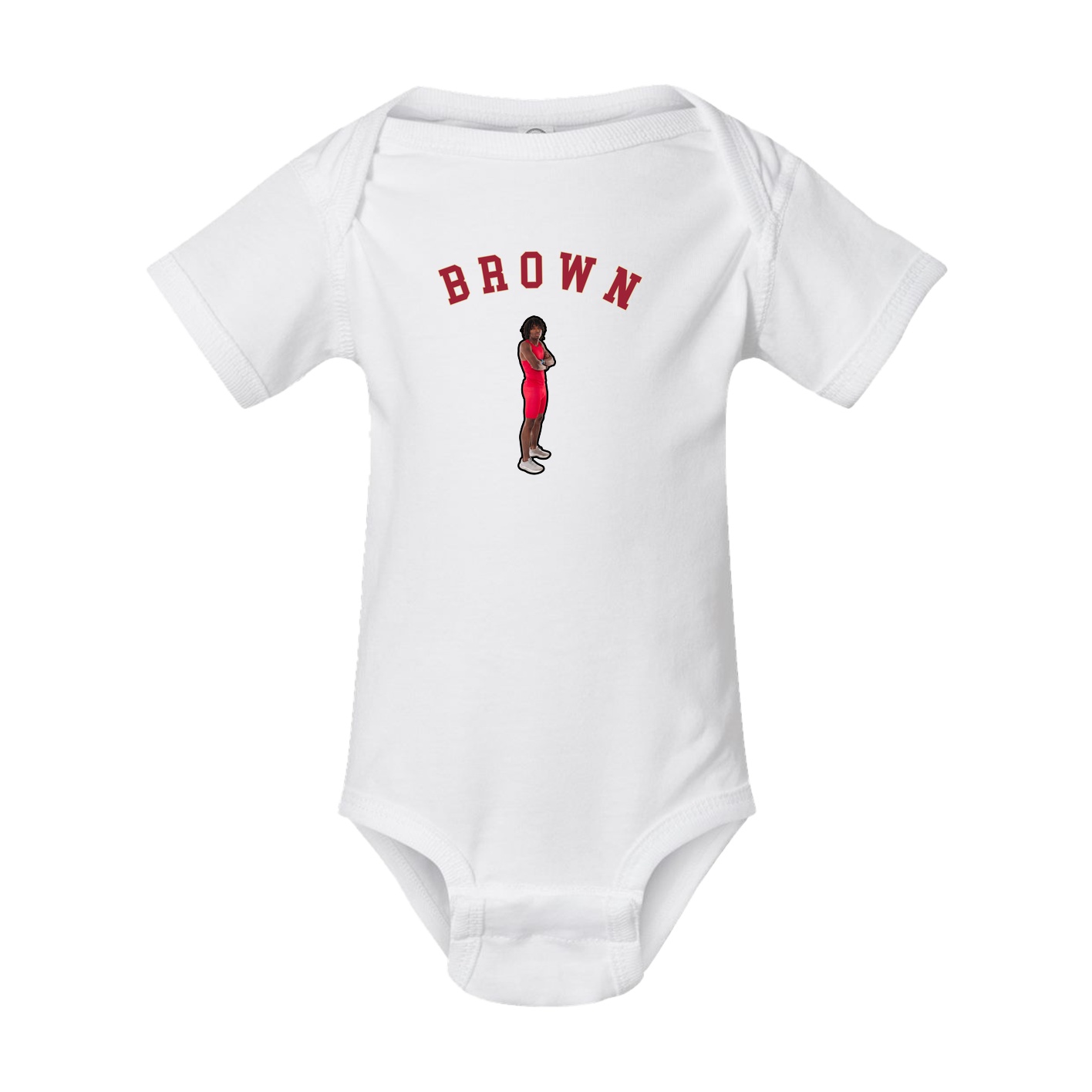 Baby Onesie — Shirsey Arch in White