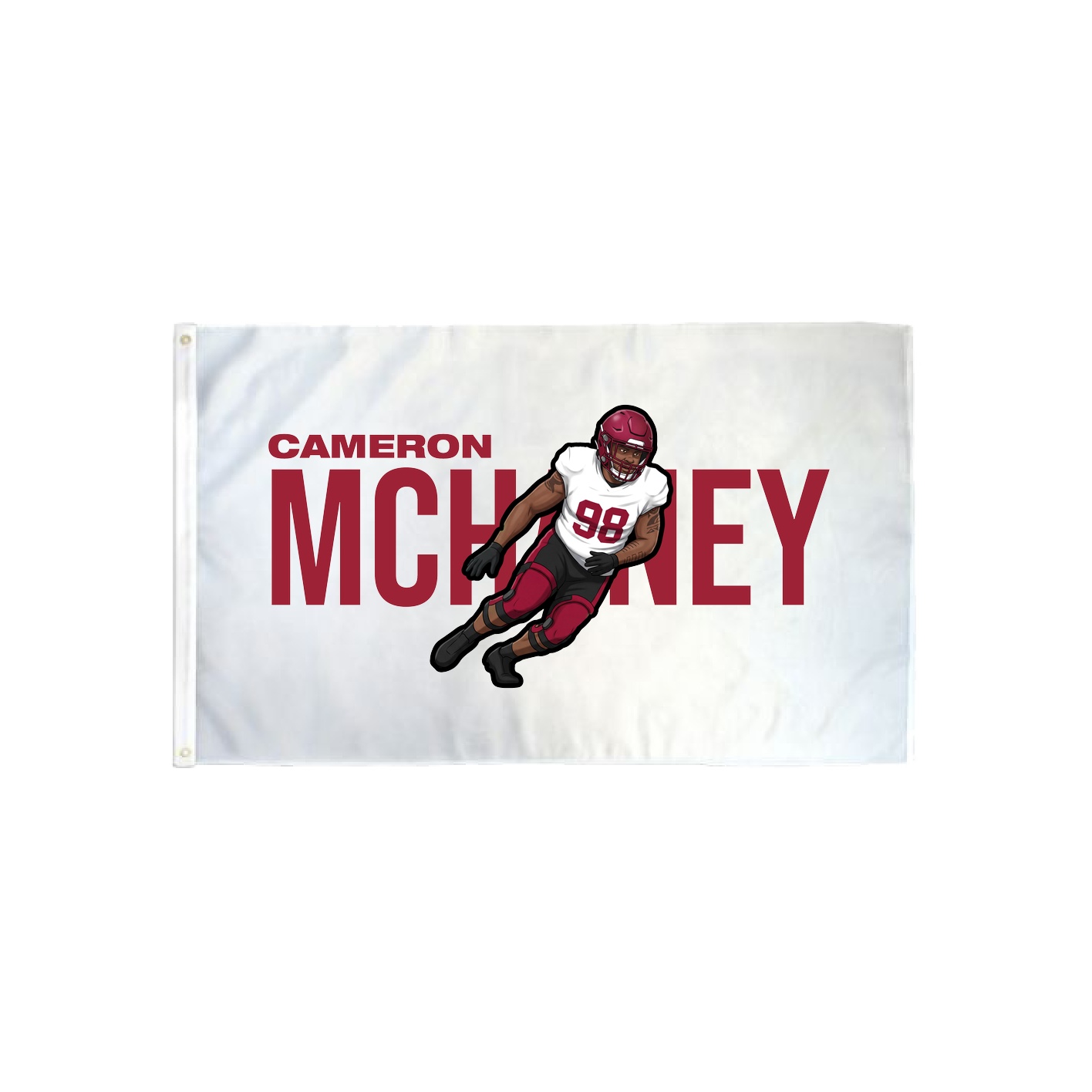 3x5 Flag — Player Name in Classic