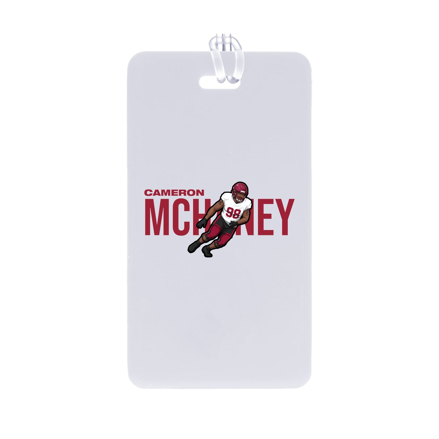 Bag Tag — Player Name in Classic