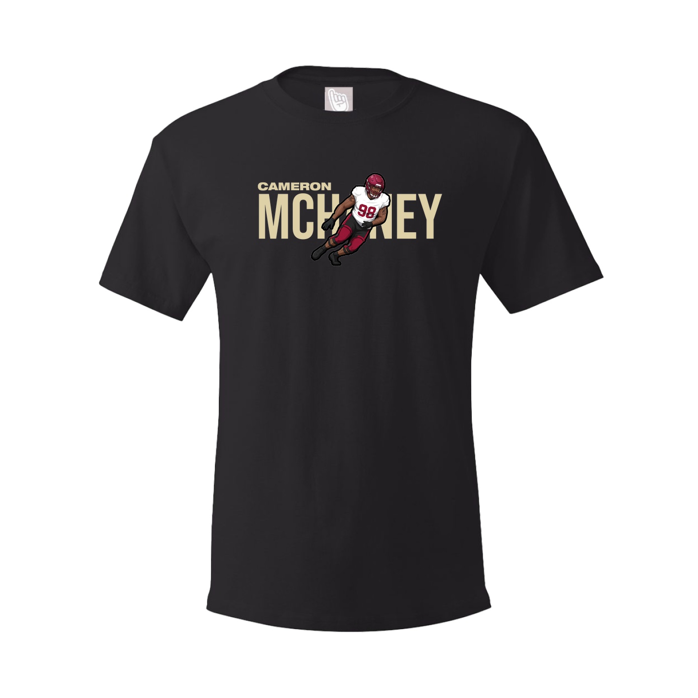 Tee — Player Name in Black
