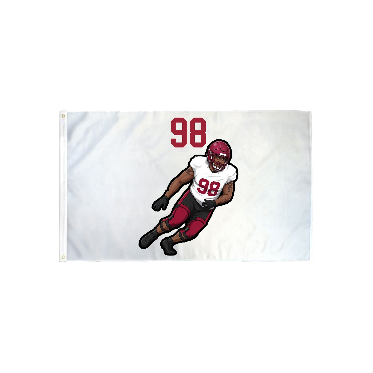 3x5 Flag — Number Top in Classic