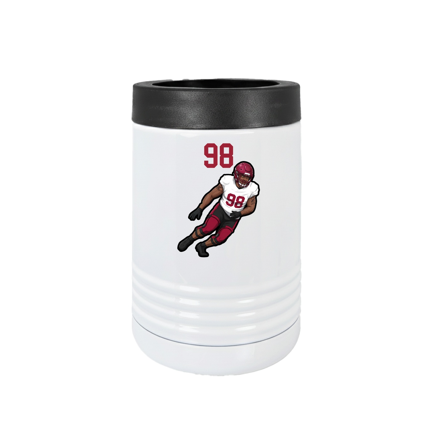 Beverage Holder — Number Top in White
