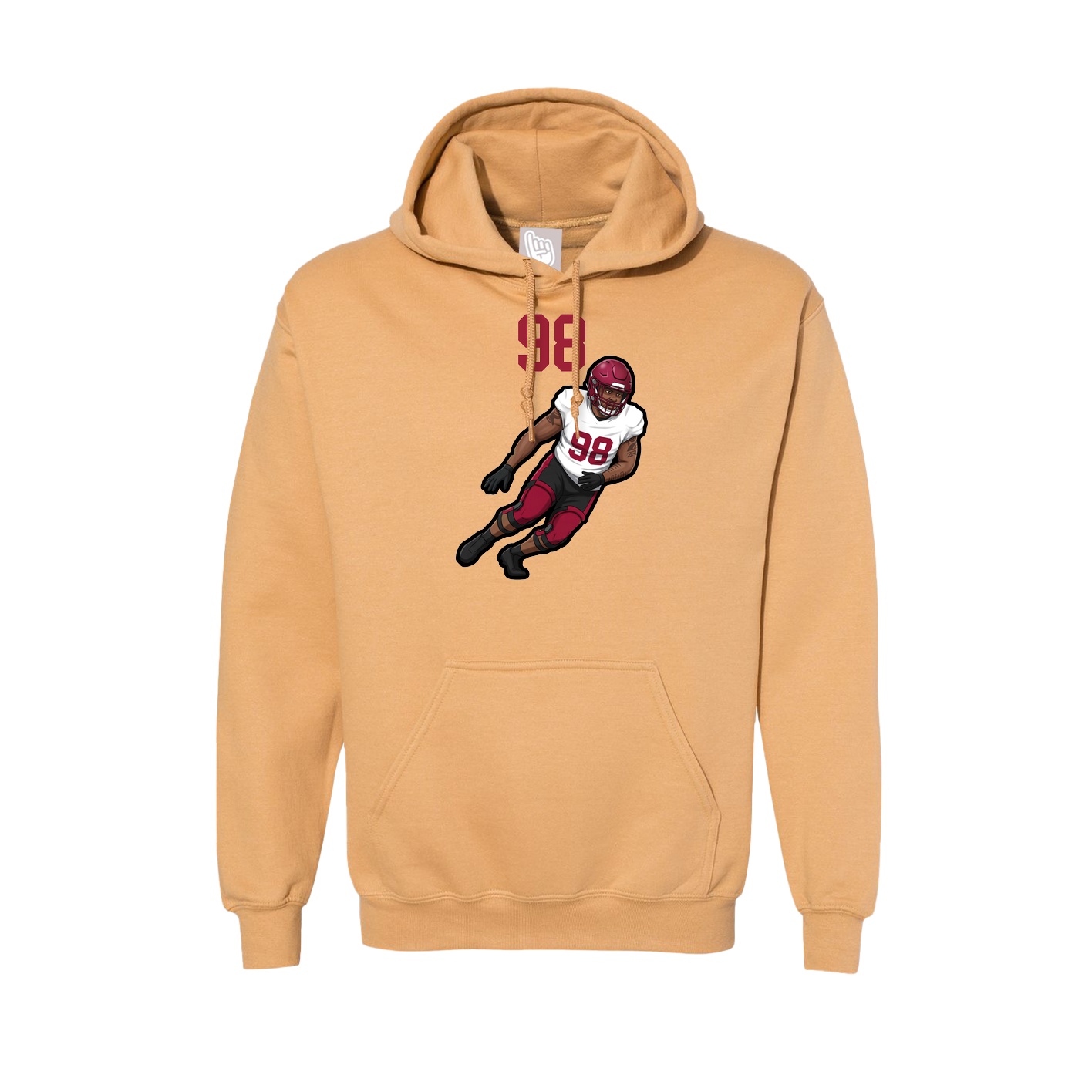 Hoodie — Number Top in Vegas Gold
