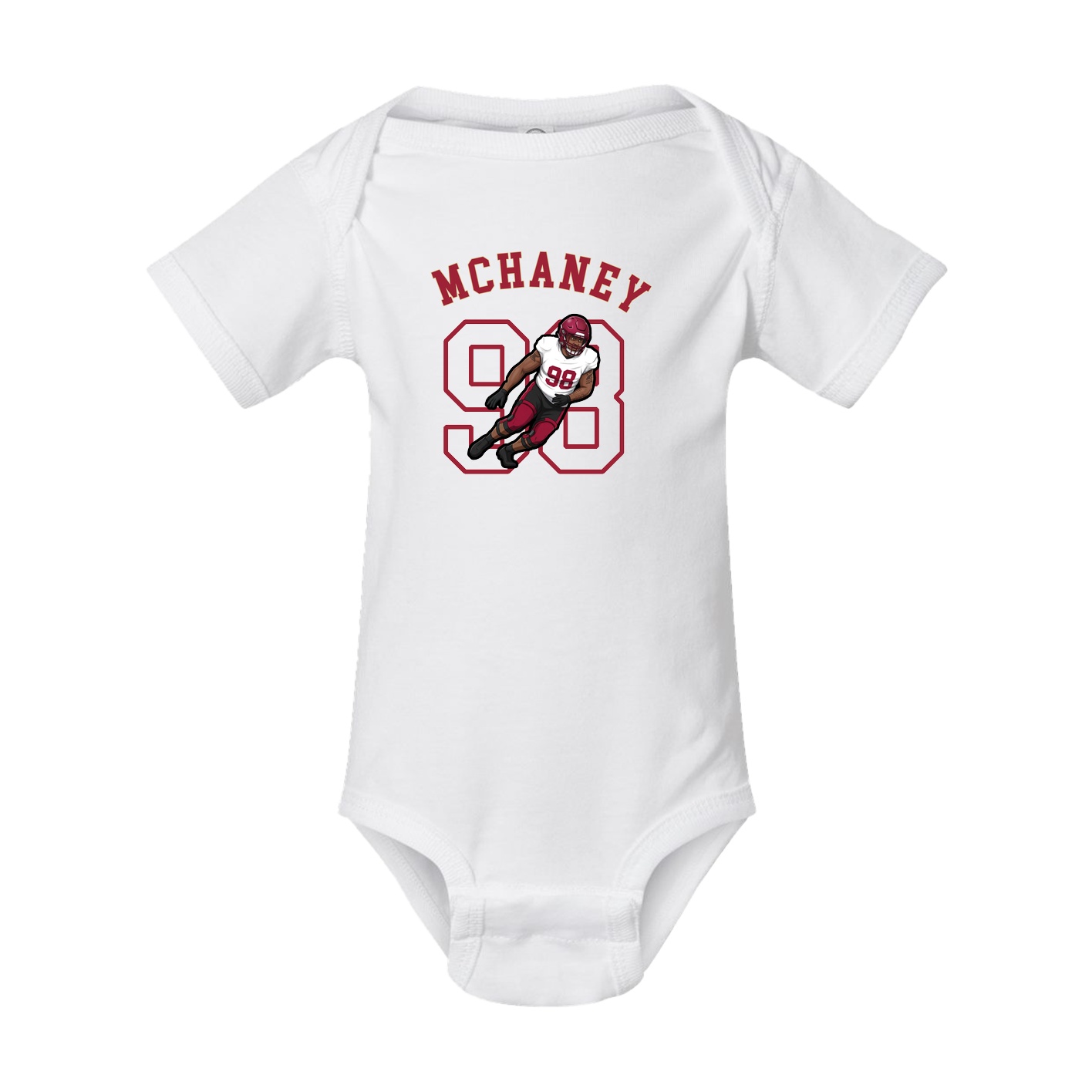 Baby Onesie — Shirsey Arch in White