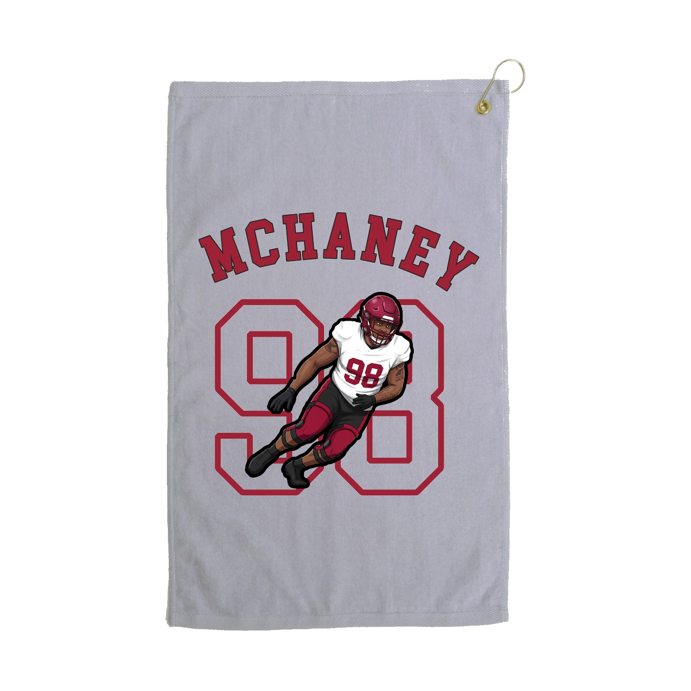 Golf Towel — Shirsey Arch in Grey
