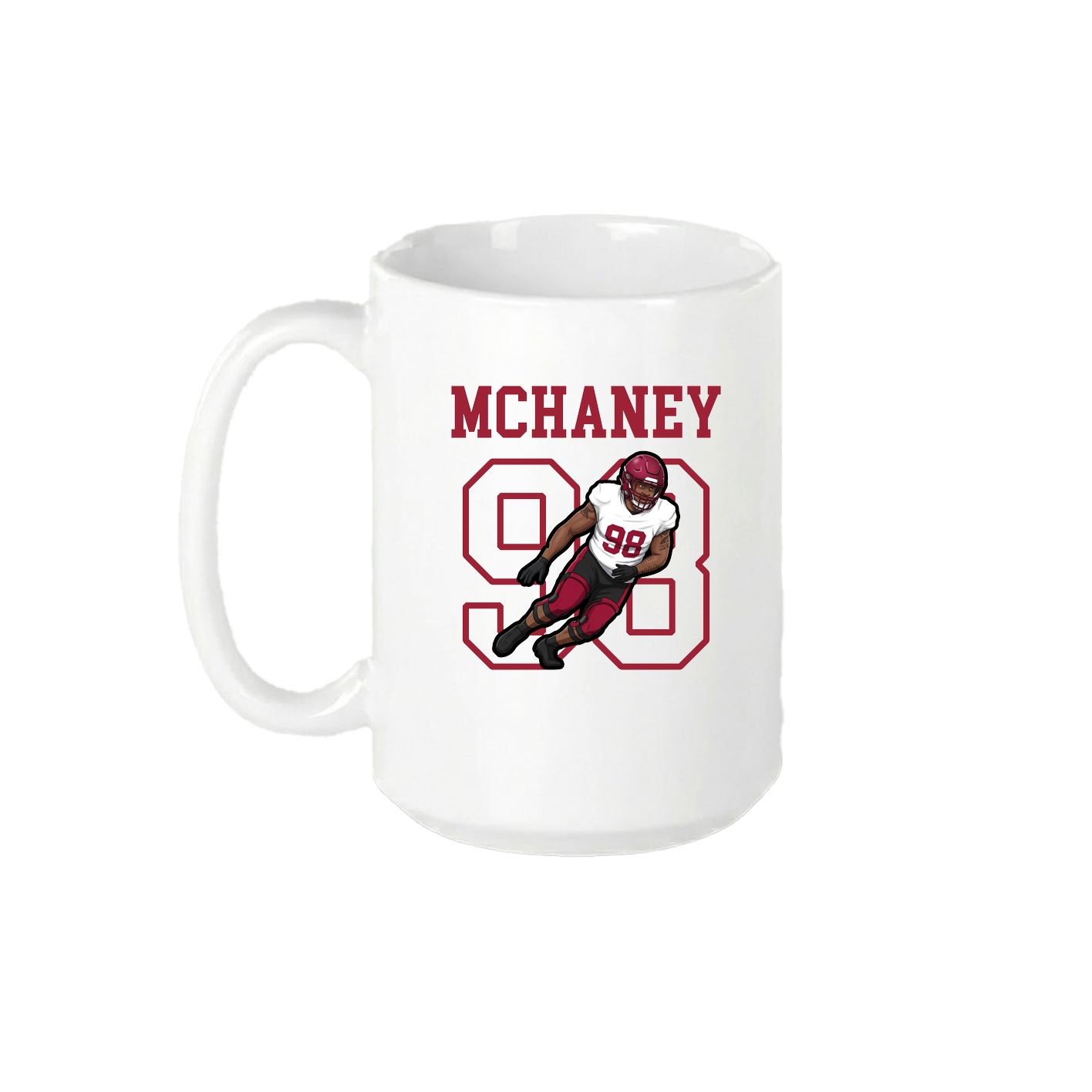 15oz Coffee Mug — Shirsey in White
