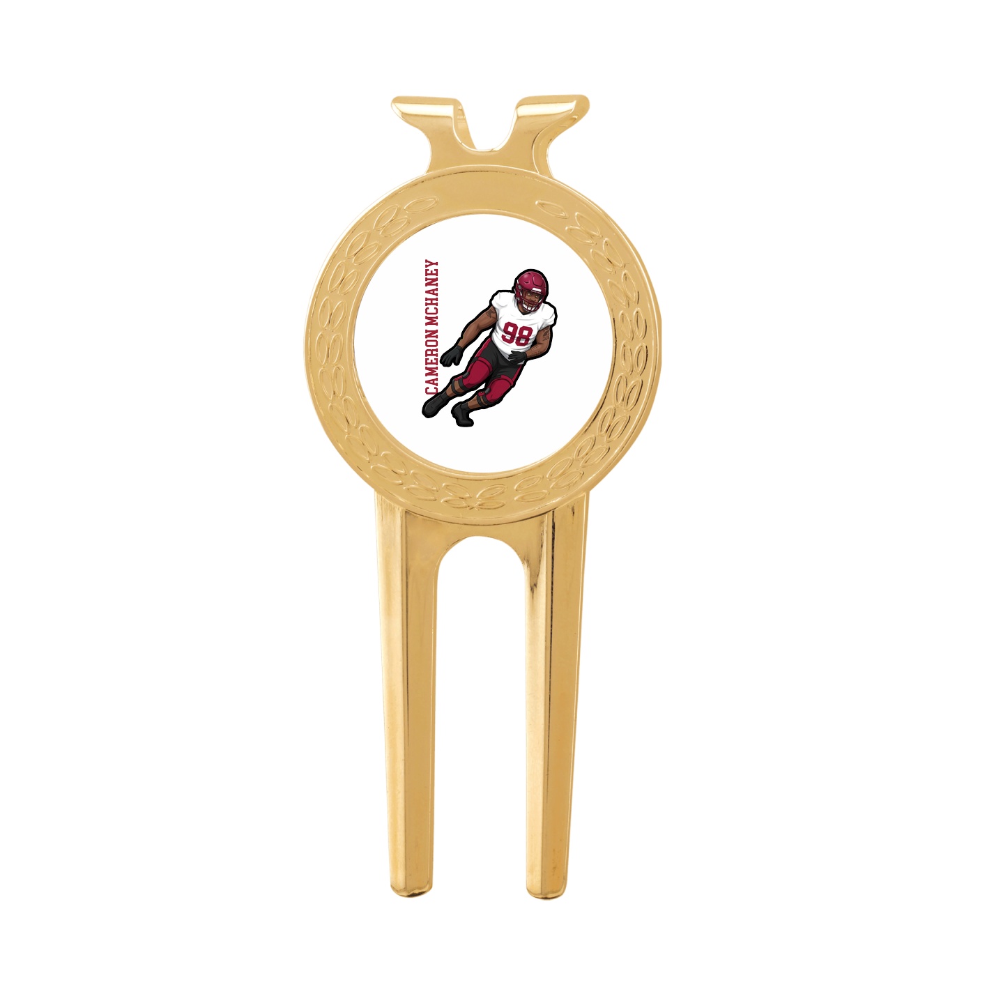 Divot Tool with Ball Marker — Name Vertical in Classic