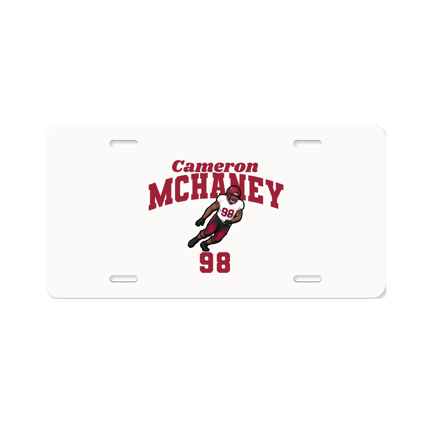 License Plate — Signature Arch in Classic
