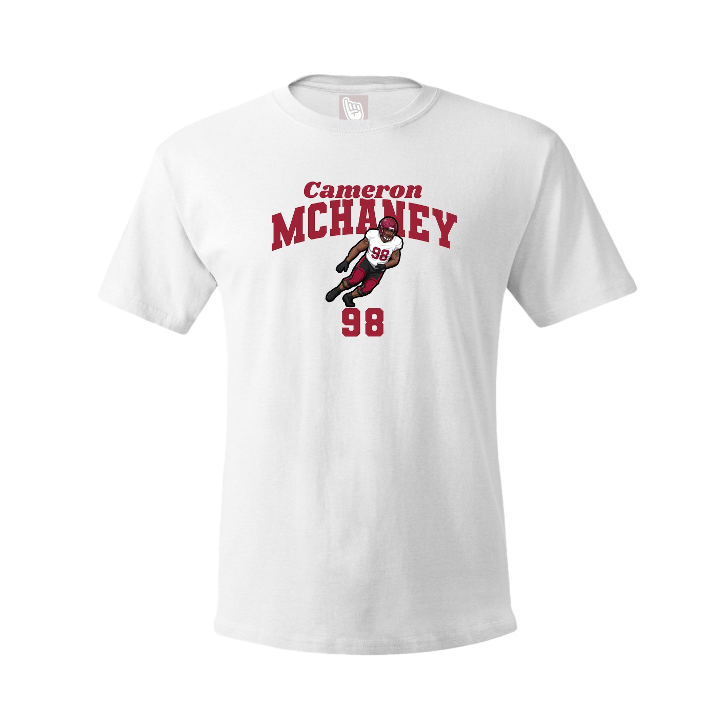 Tee — Signature Arch in White