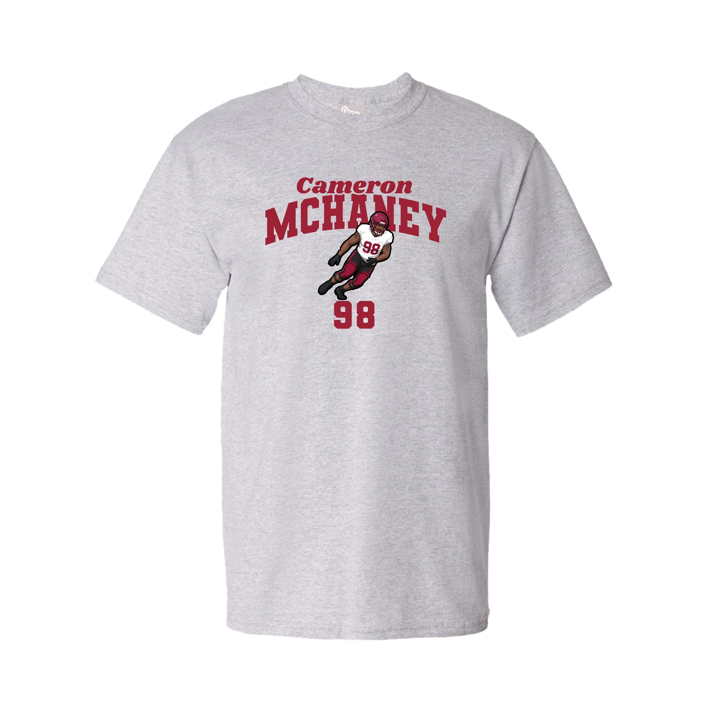 Youth Tee — Signature Arch in Grey