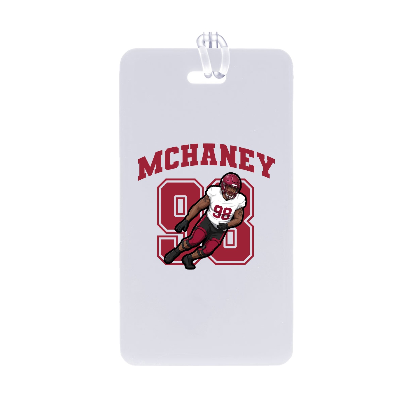 Bag Tag — Number in Classic