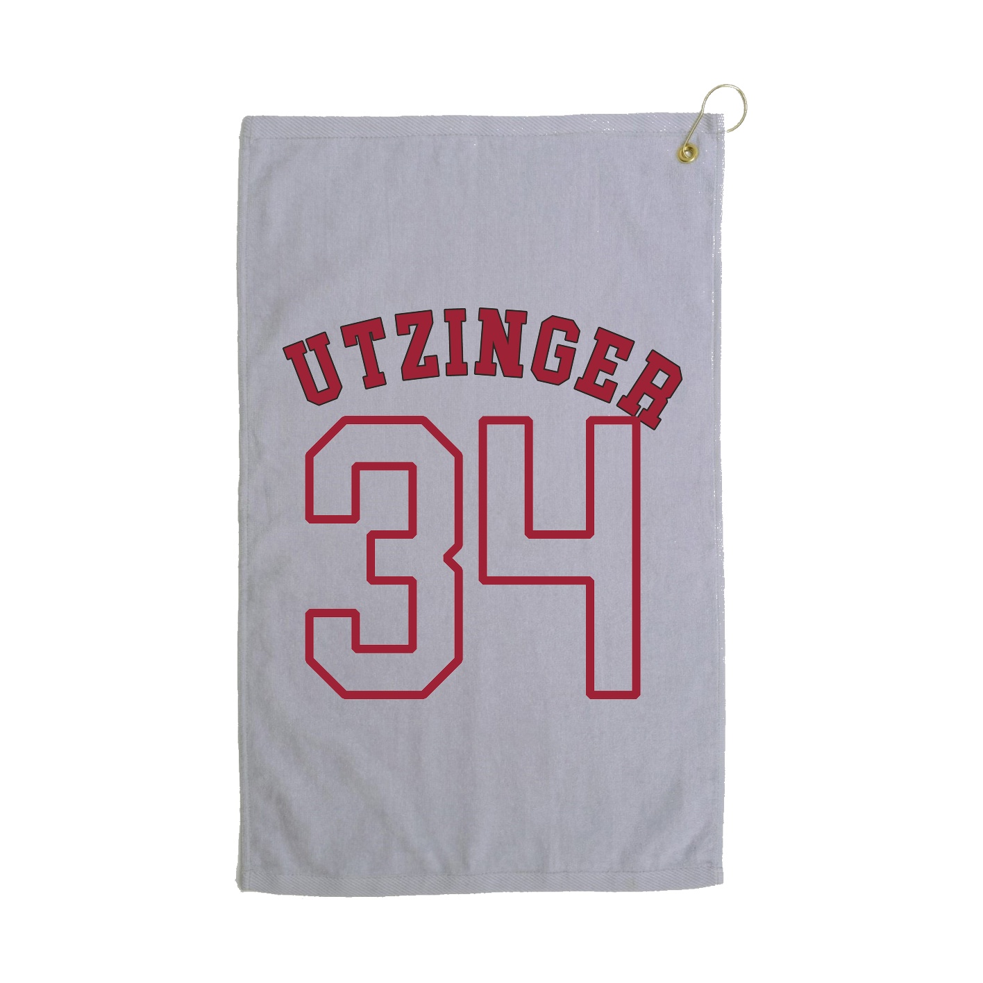 Golf Towel — Shirsey Arch in Grey
