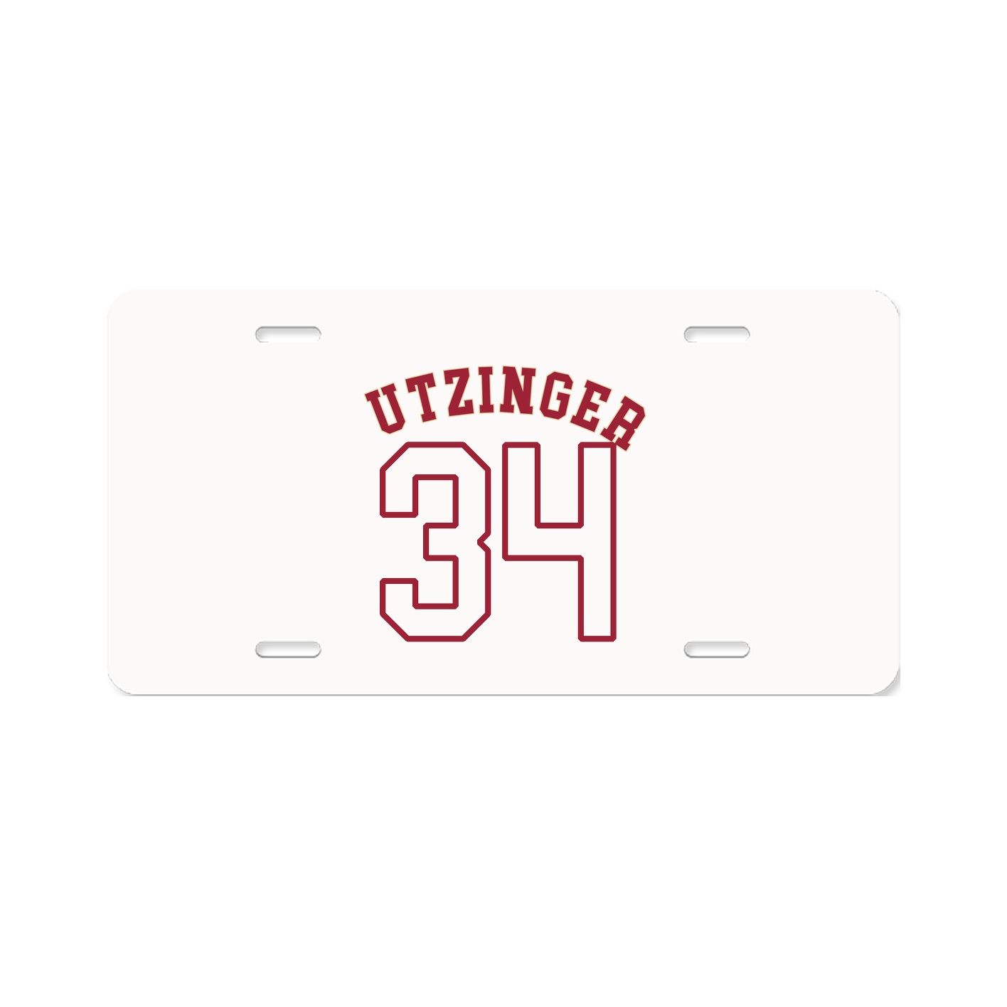 License Plate — Shirsey Arch in Classic