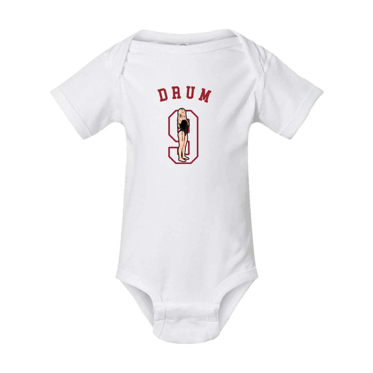 Baby Onesie — Shirsey Arch in White