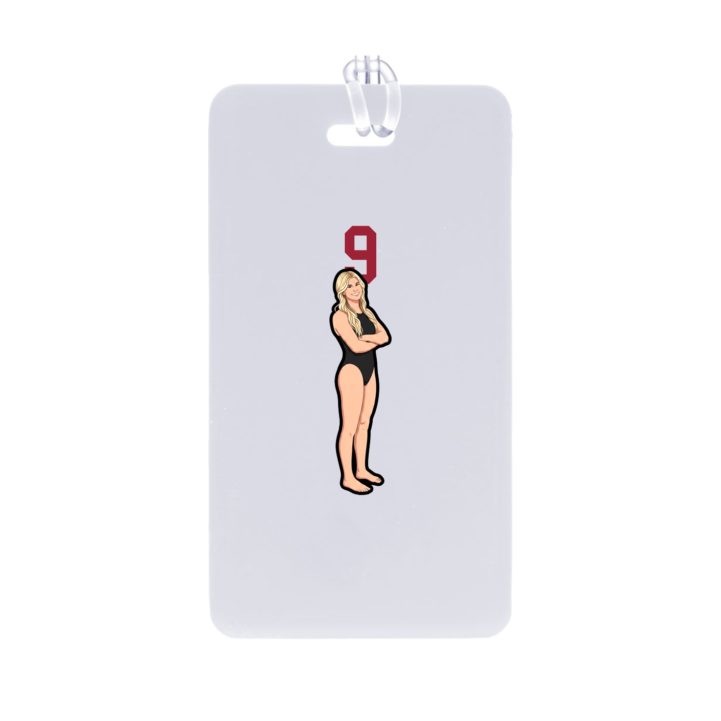 Bag Tag — Number Top in Classic