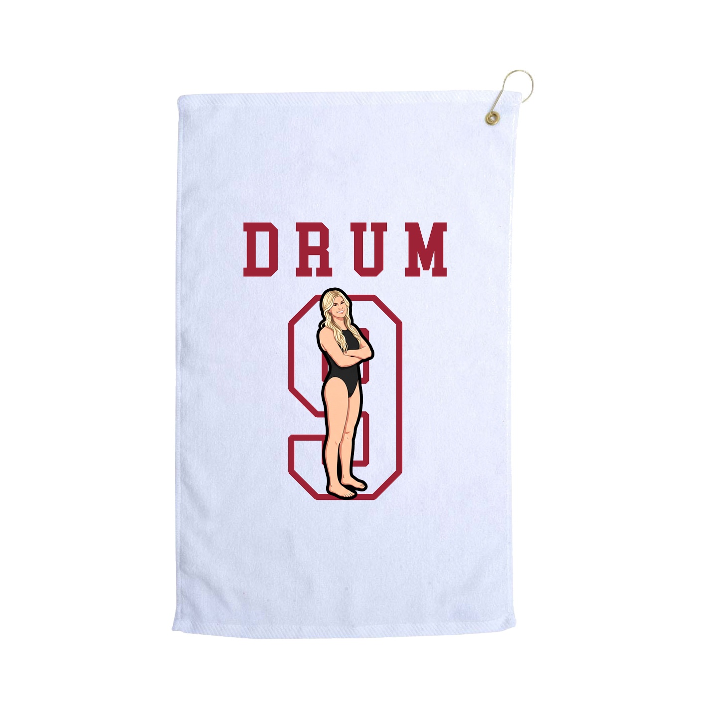 Golf Towel — Shirsey in White
