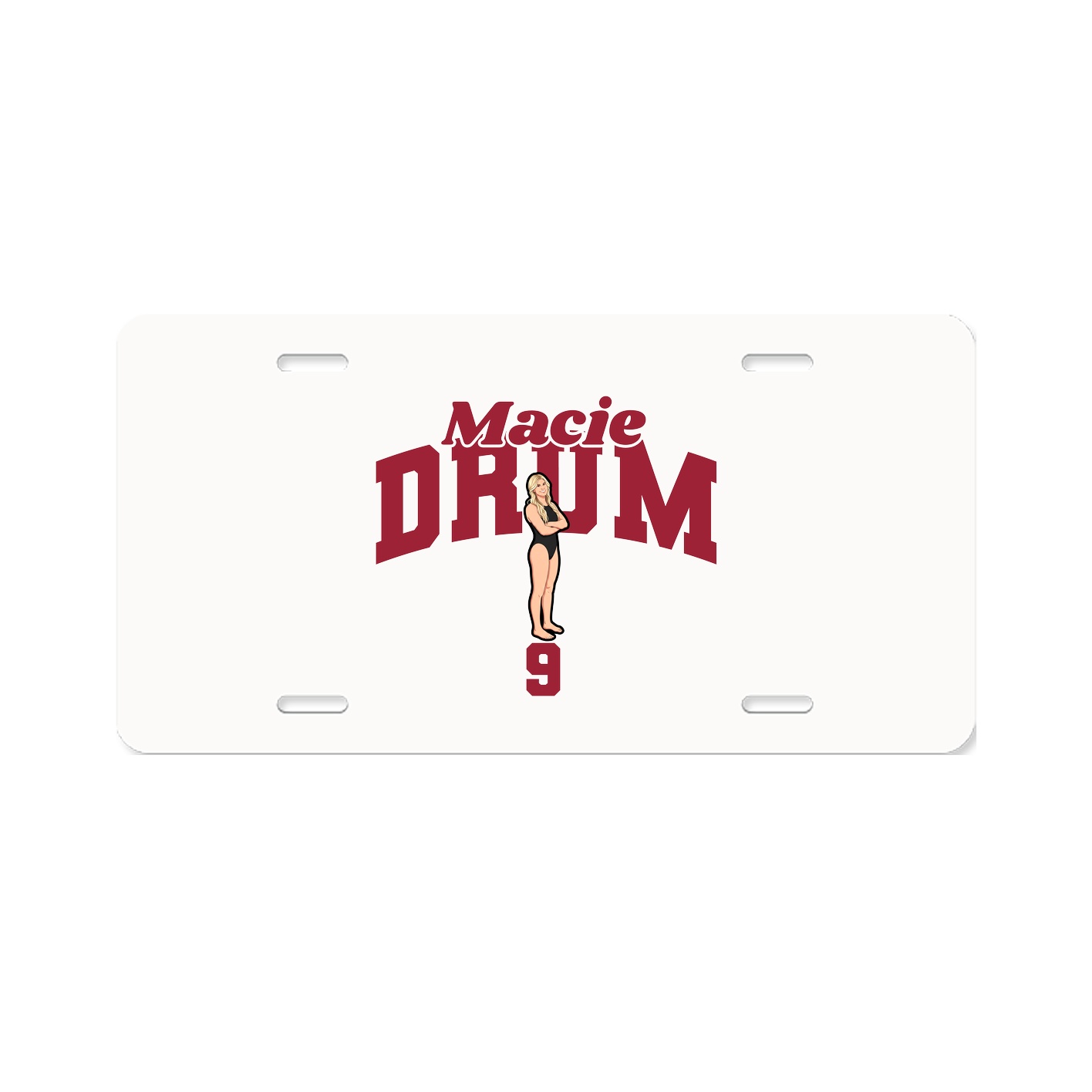 License Plate — Signature Arch in Classic