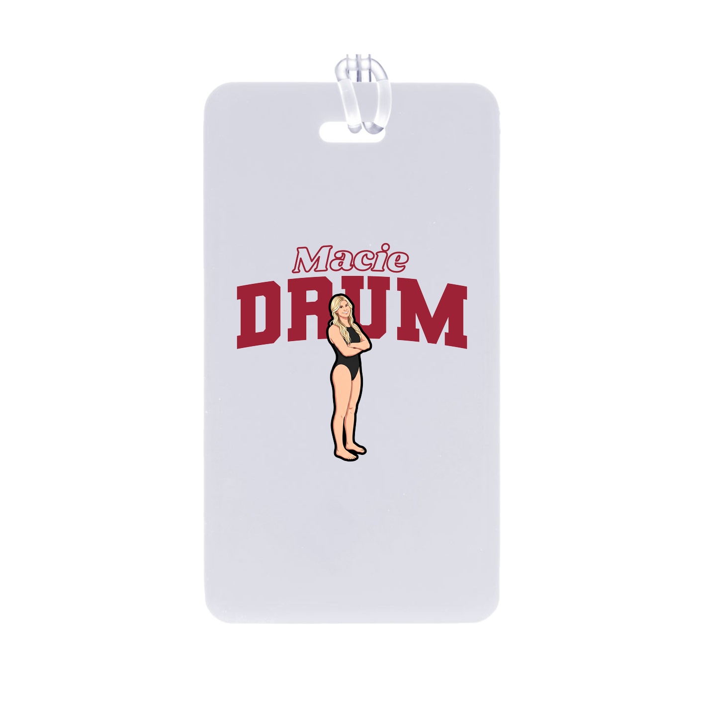 Bag Tag — Name Arch in Classic