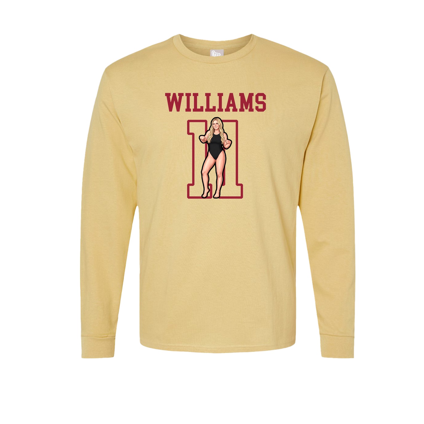 Long Sleeve Tee — Shirsey in Vegas Gold