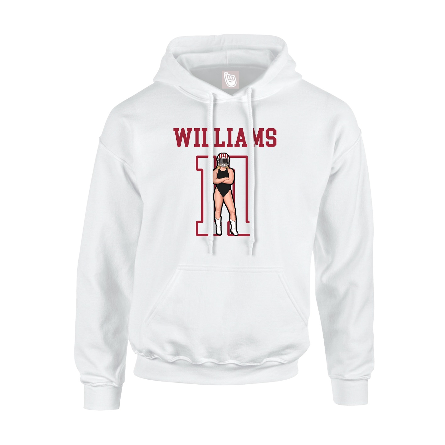 Youth Hoodie — Shirsey in White