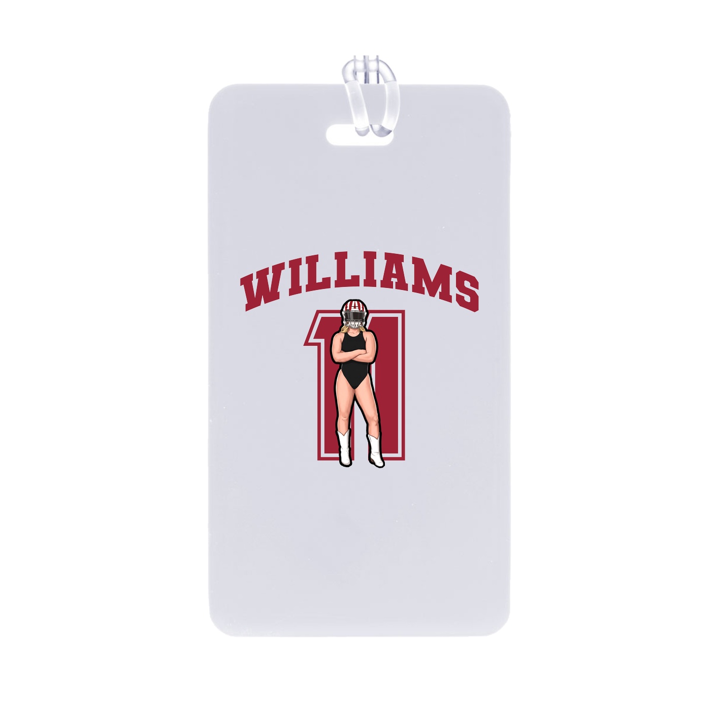 Bag Tag — Number in Classic