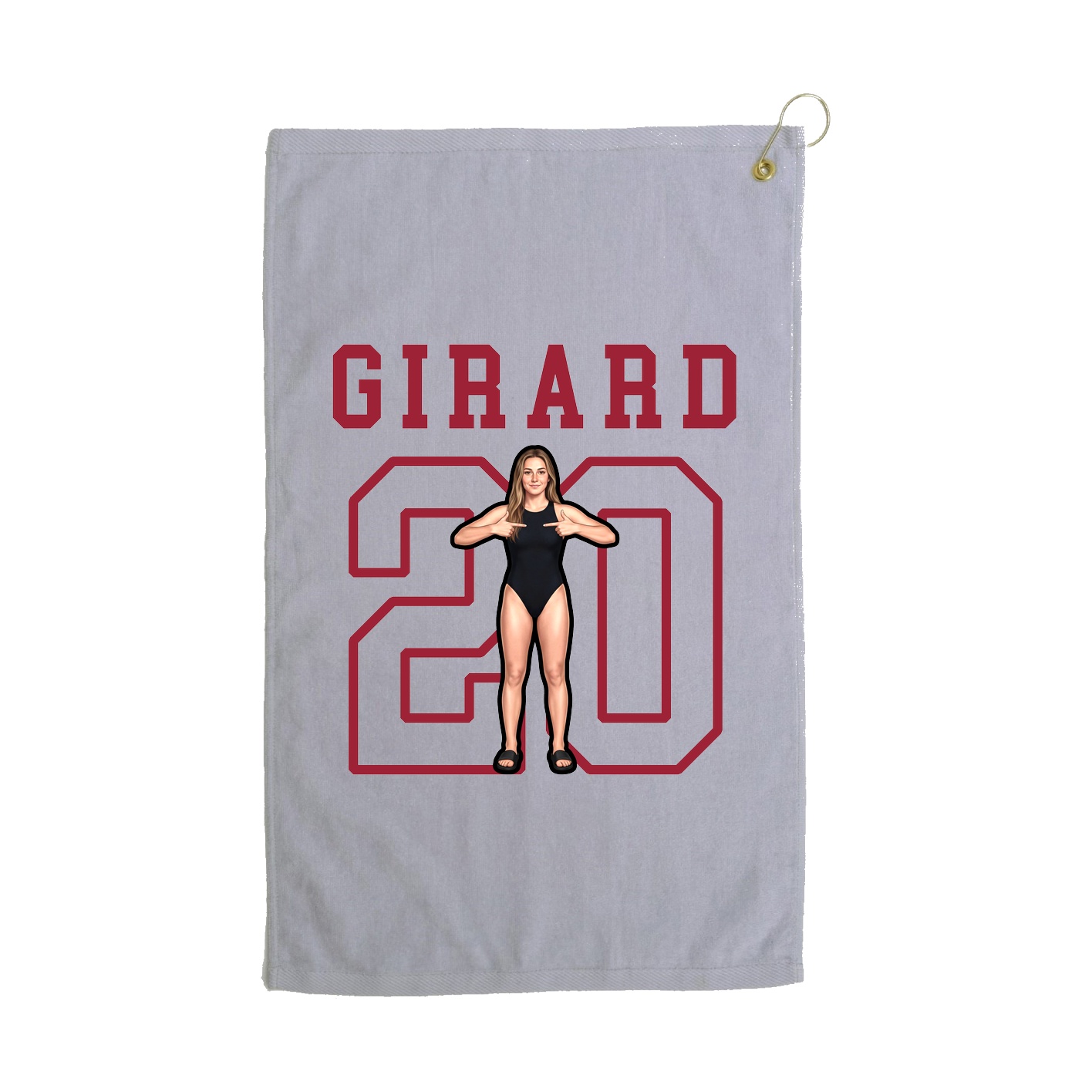 Golf Towel — Shirsey in Grey