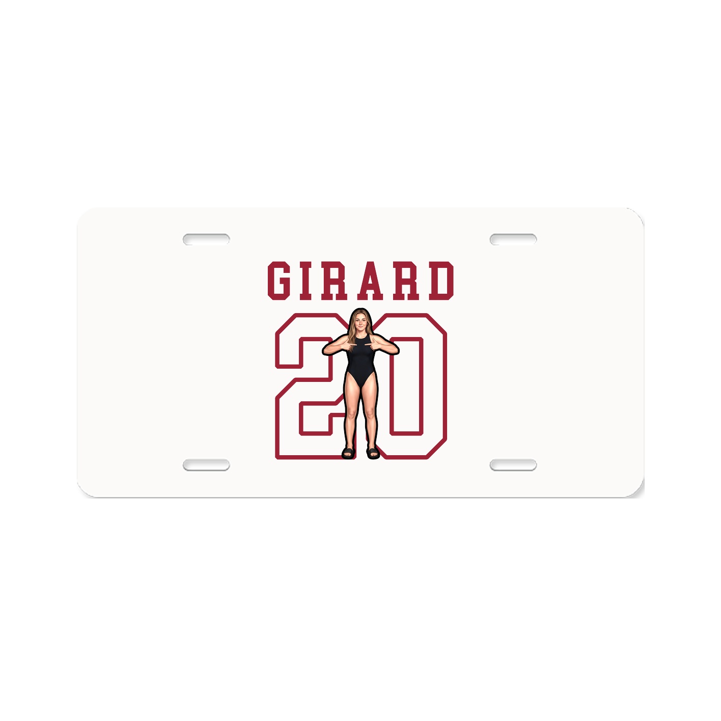 License Plate — Shirsey in Classic
