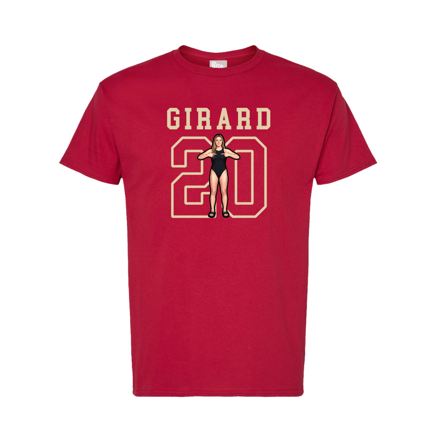 Tee — Shirsey in Crimson