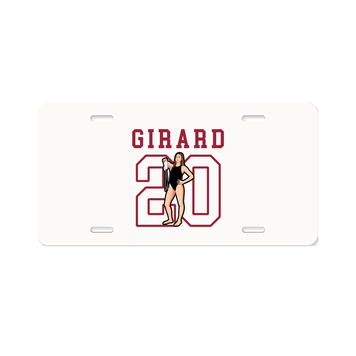 License Plate — Shirsey in Classic