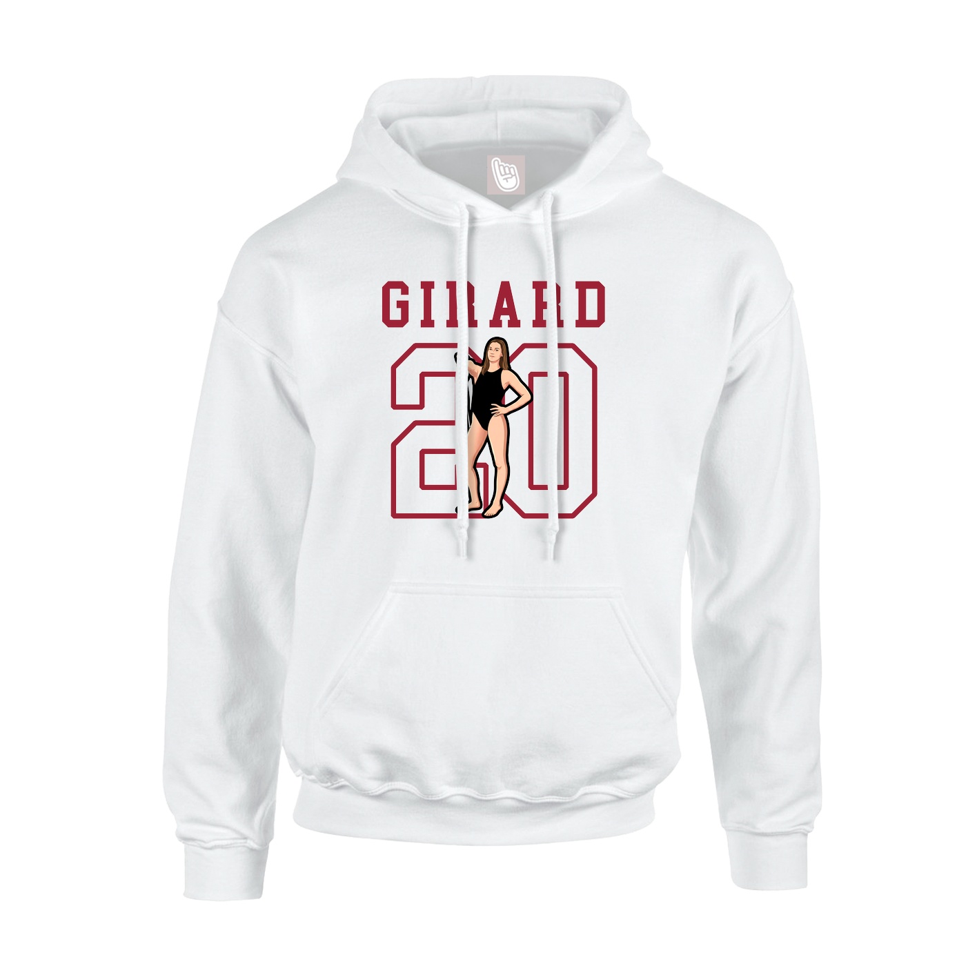 Youth Hoodie — Shirsey in White