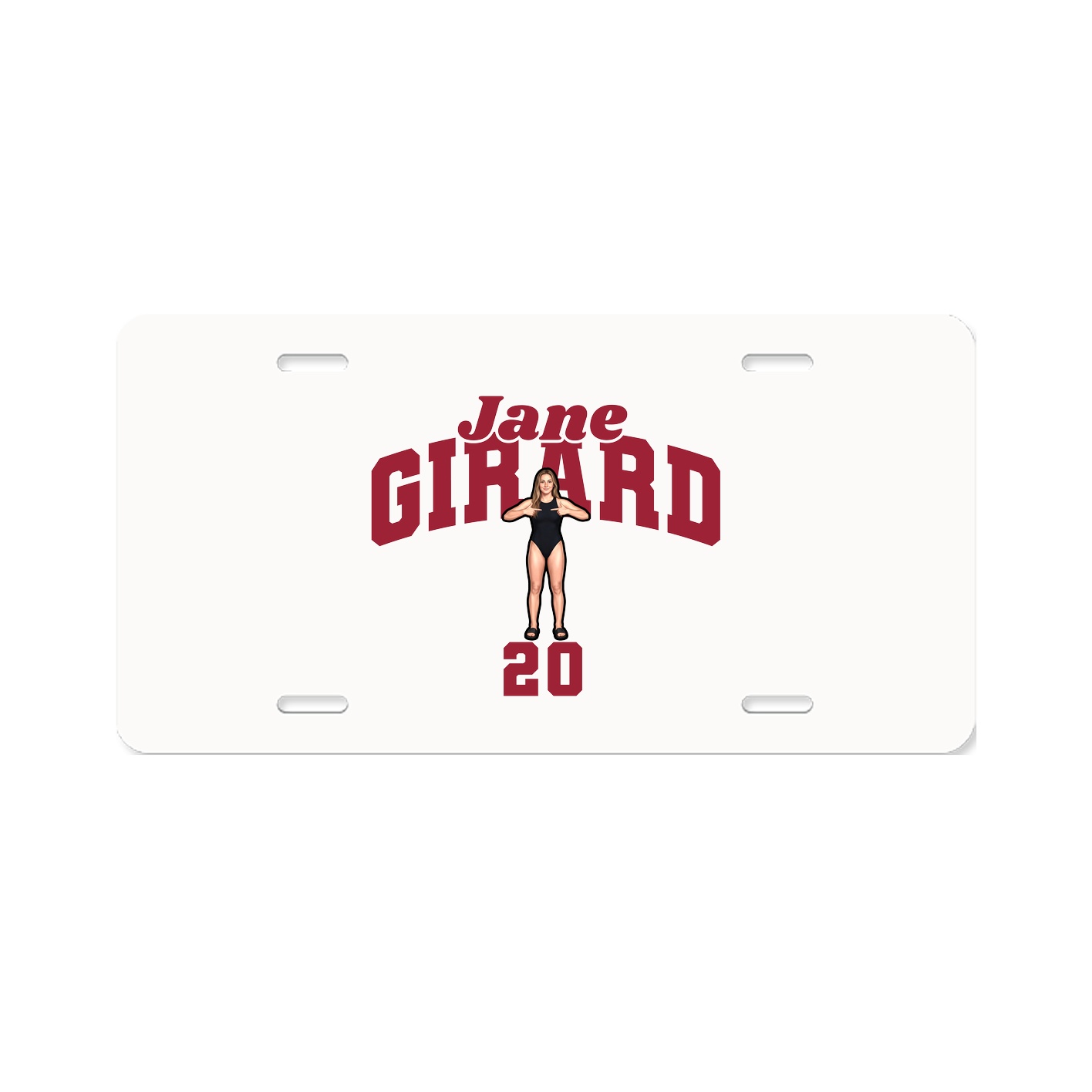 License Plate — Signature Arch in Classic