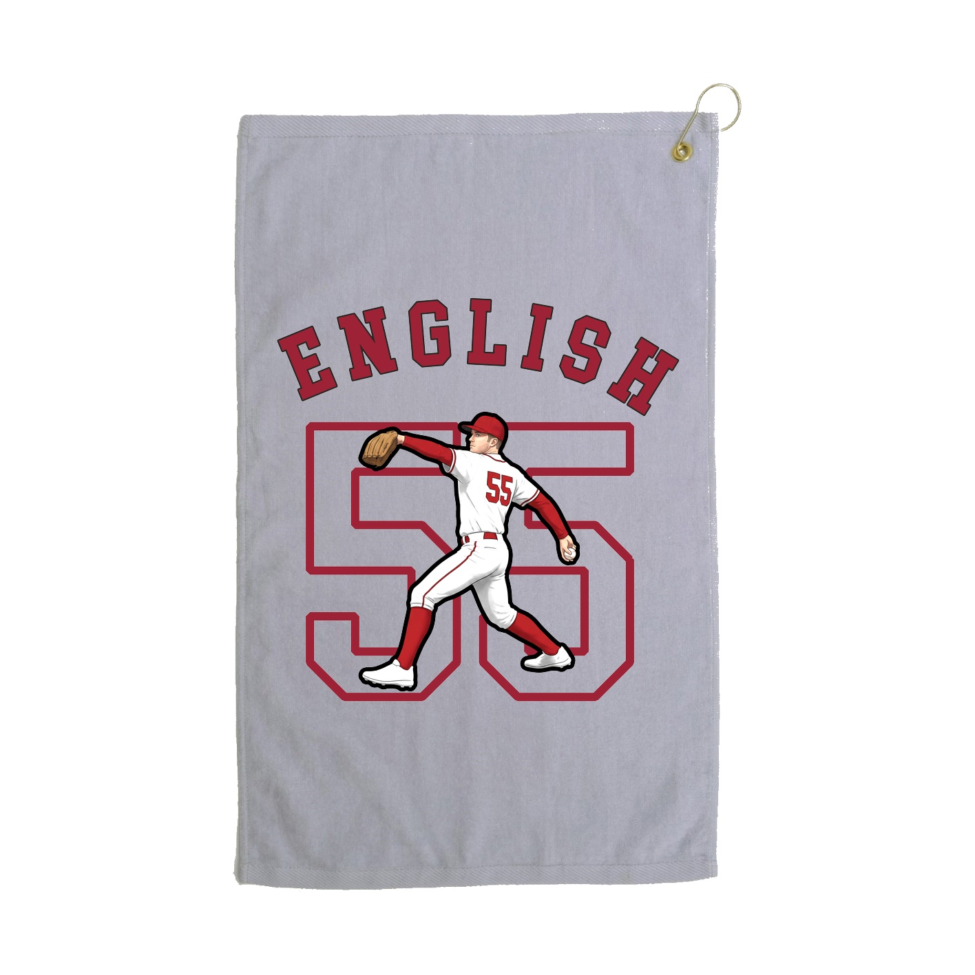 Golf Towel — Shirsey Arch in Grey