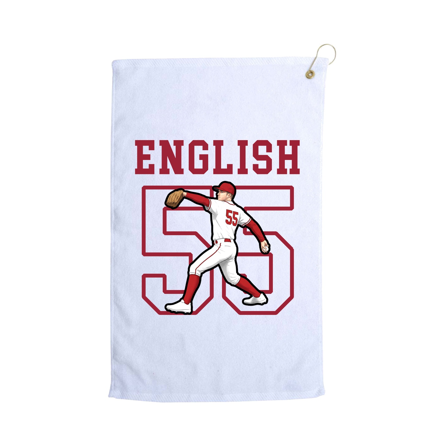 Golf Towel — Shirsey in White