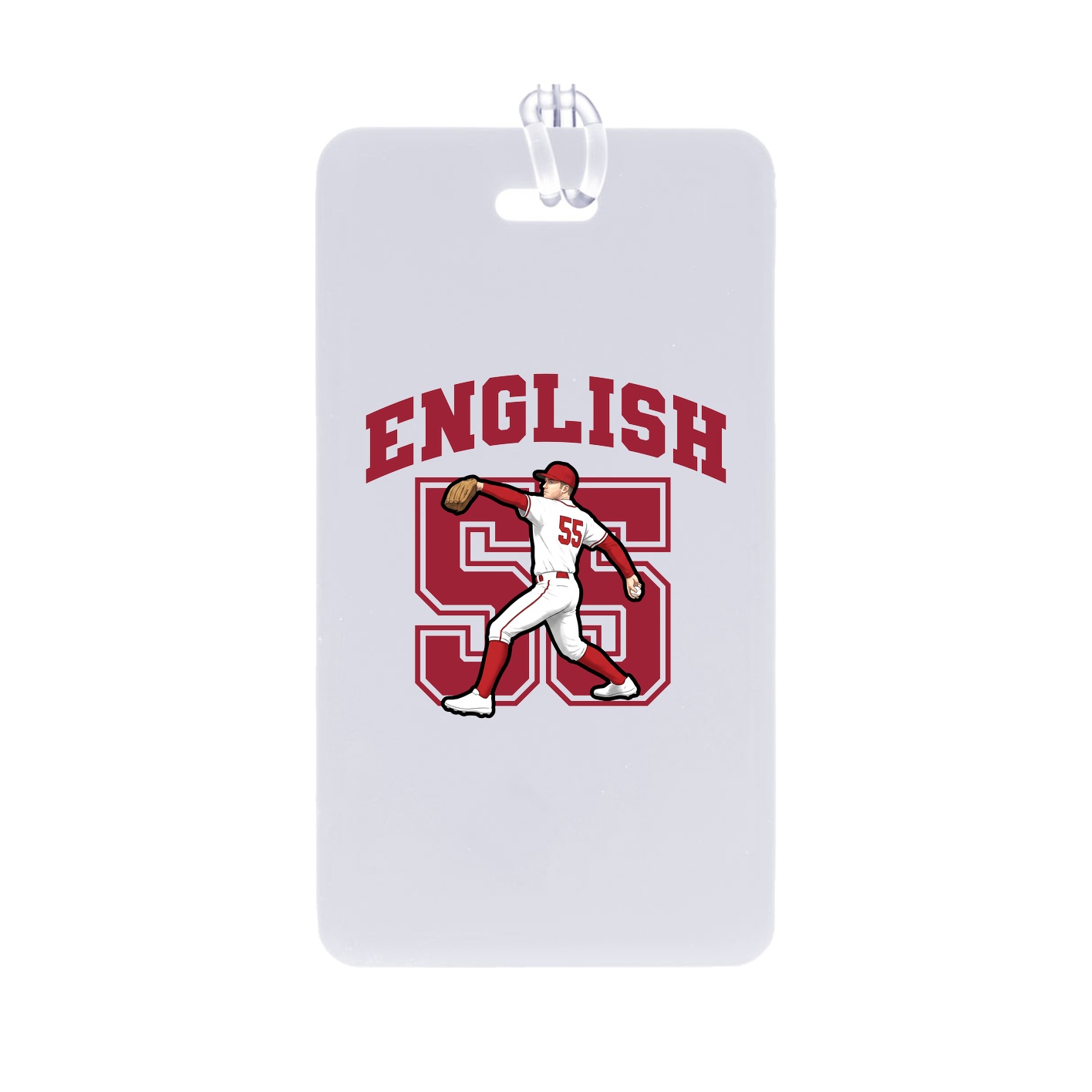 Bag Tag — Number in Classic