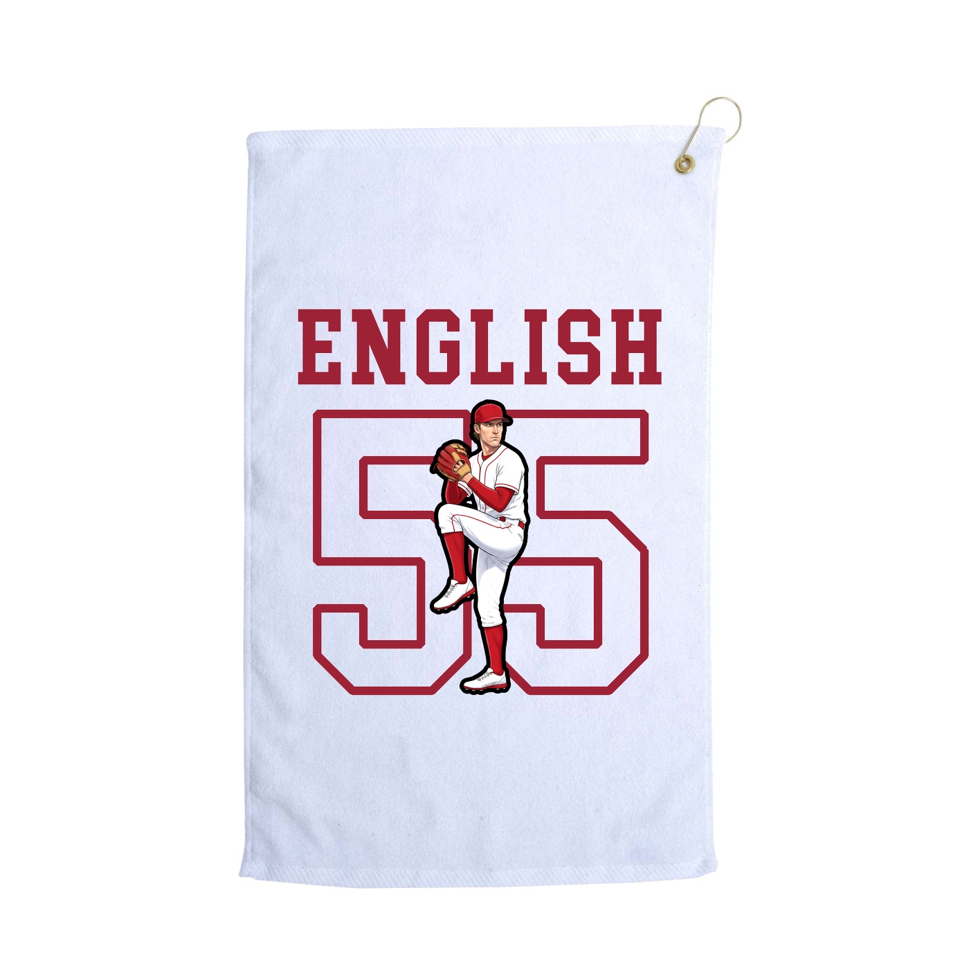 Golf Towel — Shirsey in White